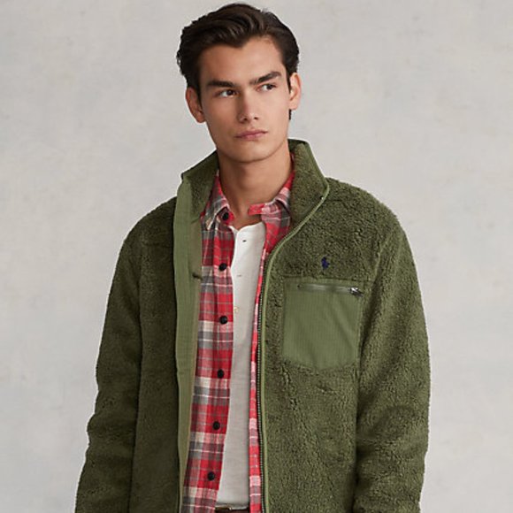 Polo Ralph Lauren Hybrid Fleece Jacket - Picture 1 of 7